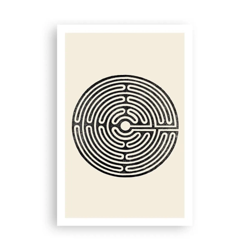 Affisch - Mystisk ordning - 61x91 cm