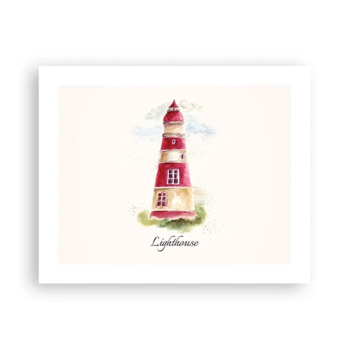 Affisch - Det är alltid något väder - 50x40 cm