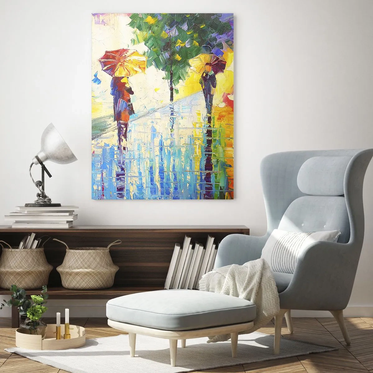 Glastavla - Bild på glas - Allt klart - 50x70 cm