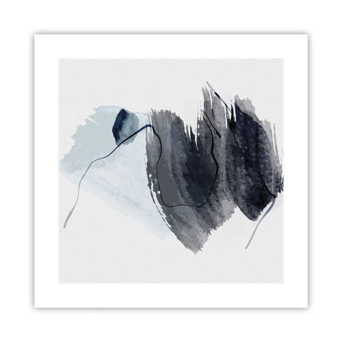 Affisch - Intensitet och rörelse - 40x40 cm