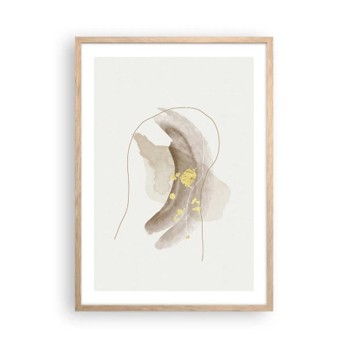 Affisch i ram av ljusek - Träffat i rummet - 50x70 cm