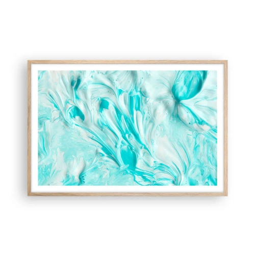 Affisch i ram av ljusek - Alltid tillsammans - 91x61 cm