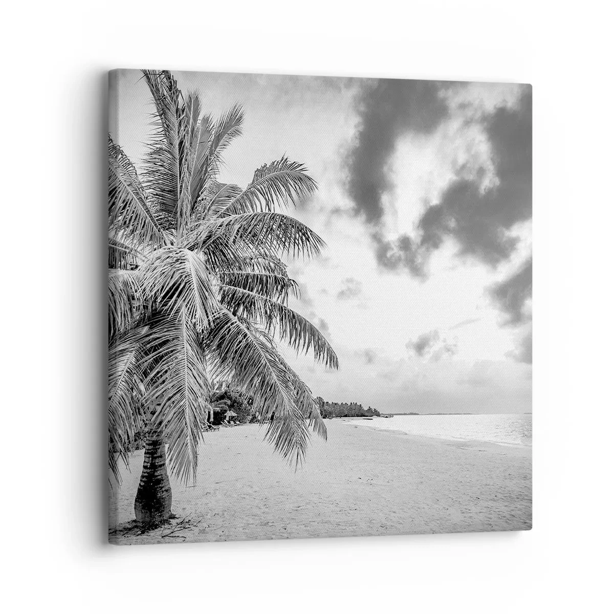 Canvastavla - Bild på duk - När du längtar efter ensamheten... - 30x30 cm