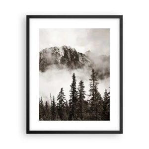 Affisch i svart ram - Granithärskare - 40x50 cm