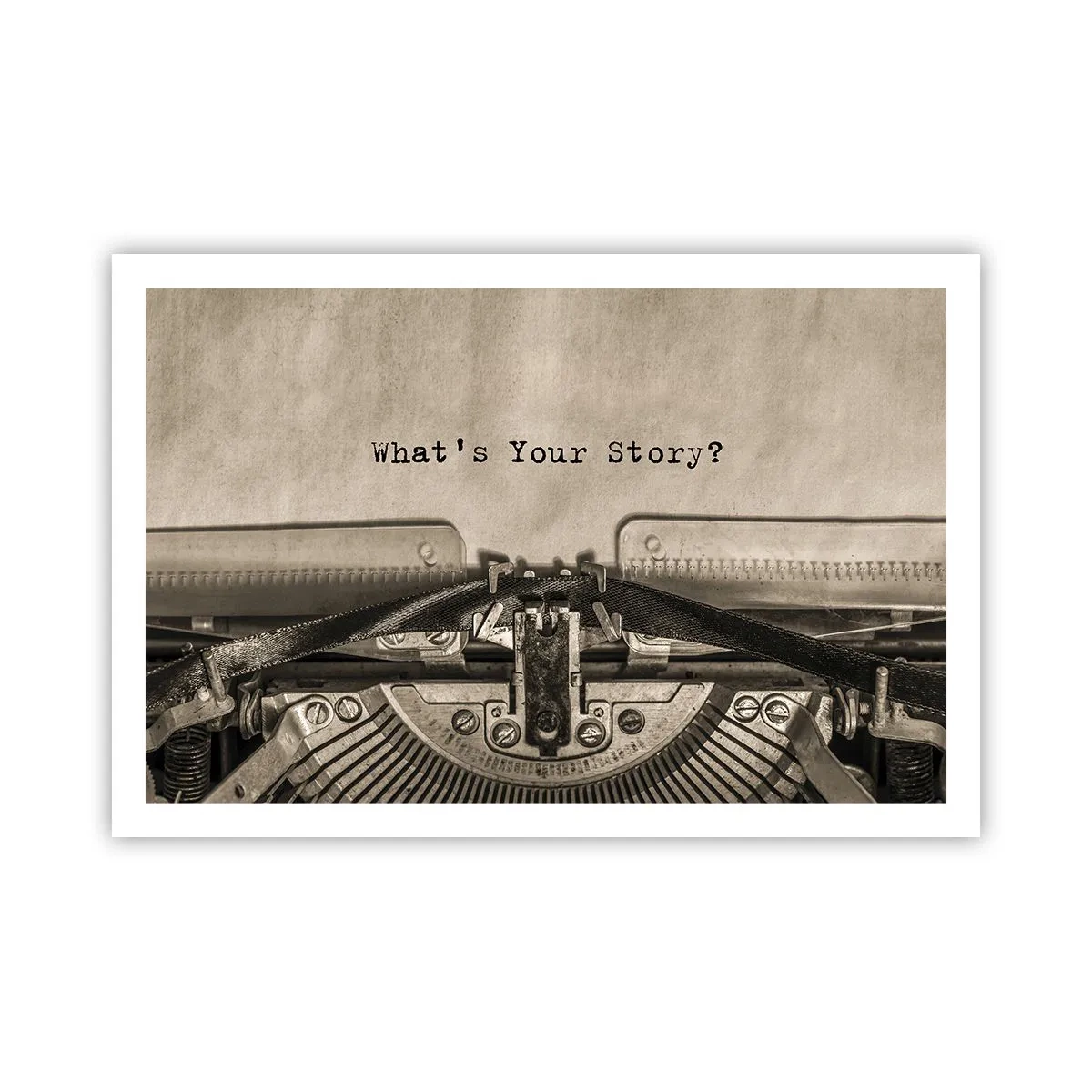 Affisch - Svara mig - 91x61 cm