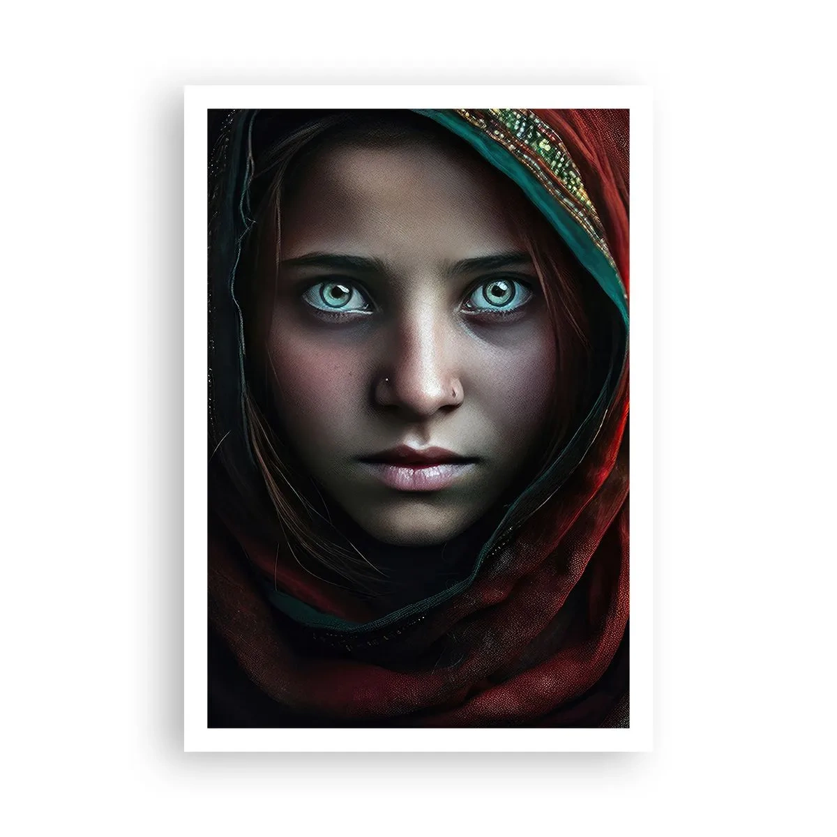 Affisch - Östlig prinsessa - 70x100 cm
