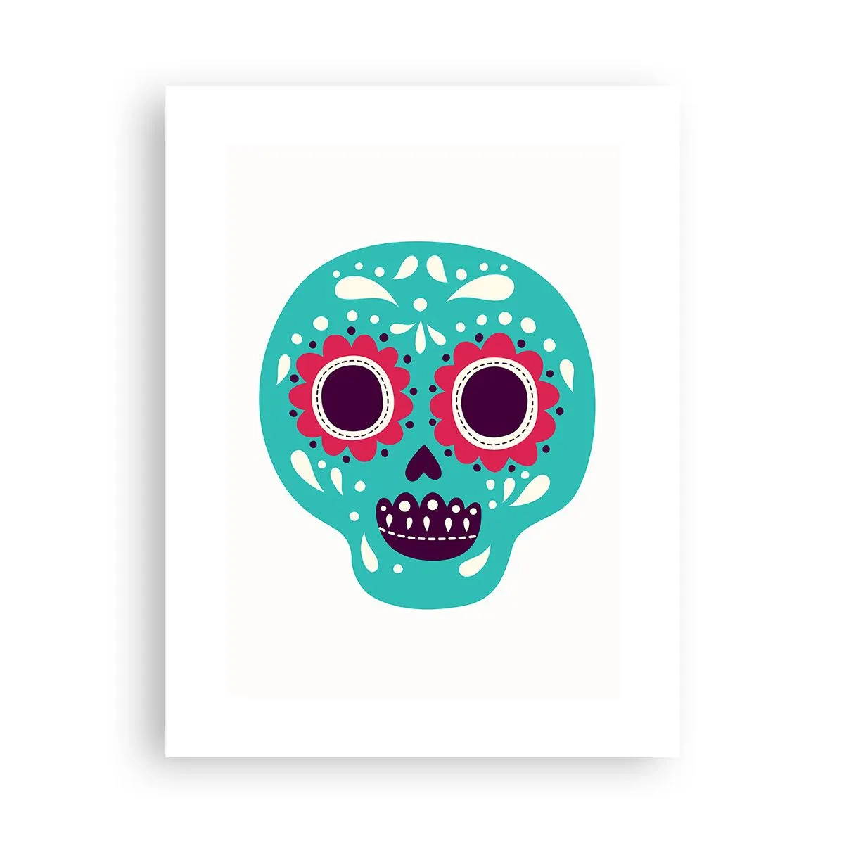 Affisch - Livet - nöje till döden - 30x40 cm