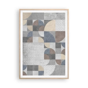 Affisch i ram av ljusek - Keramisk fantasi - 70x100 cm