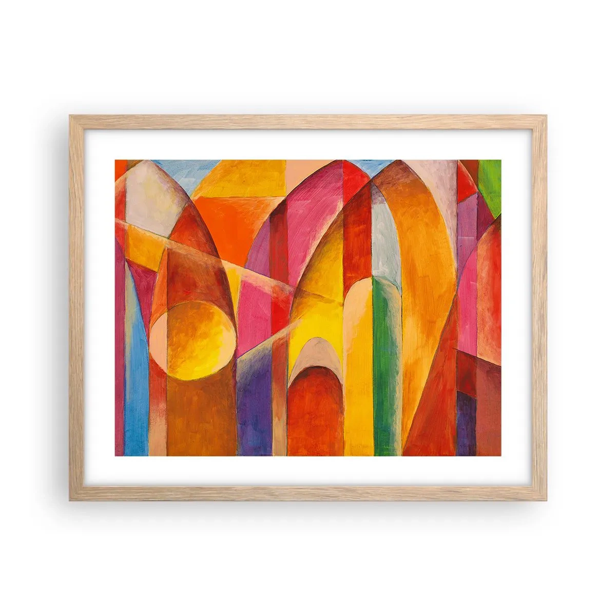 Affisch i ram av ljusek - Solens domkyrka - 50x40 cm