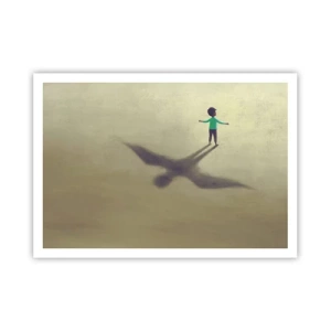 Affisch - Framtidens hjälte - 100x70 cm