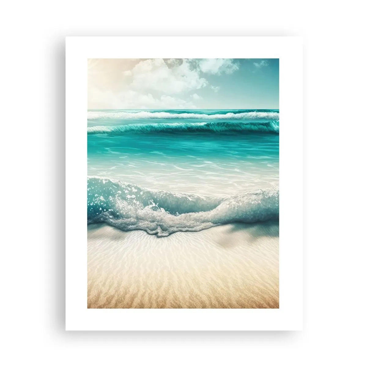 Affisch - Lugnet i havet - 40x50 cm