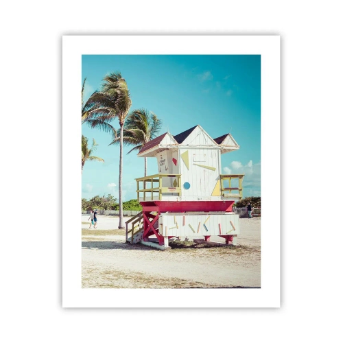 Affisch - En vacker dag framför dig - 40x50 cm