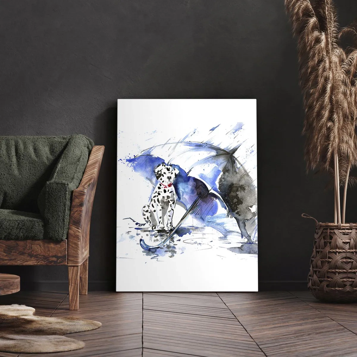 Canvastavla - Bild på duk - För vänner är för det - 45x80 cm