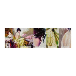 Provbit av fototapet Premium Sand - Mellan munnen och glaskanten - Kvinna, Kropp, Bit - 100x30 cm