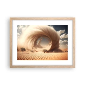 Affisch i ram av ljusek - Öppen portal - 40x30 cm