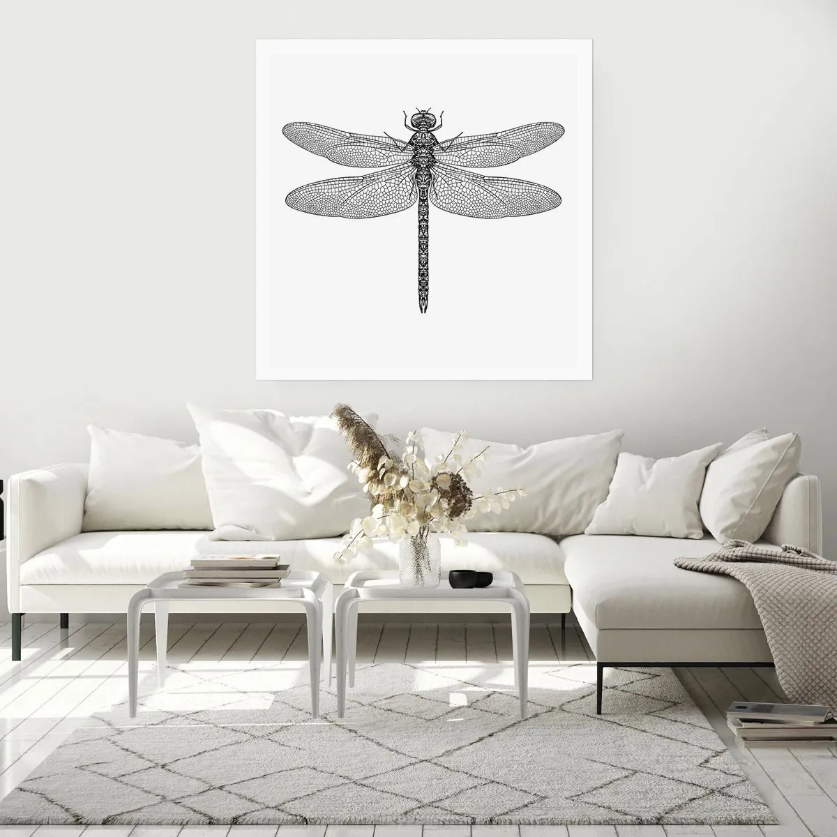 Affisch - Precision i naturen - 50x50 cm