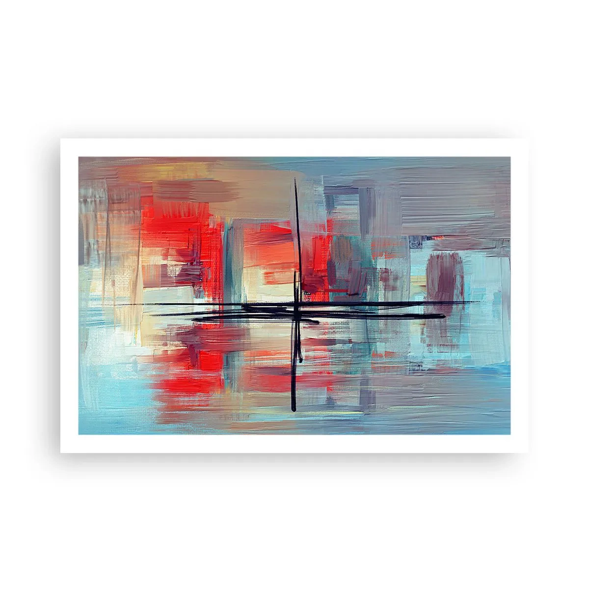 Affisch - Landskap i en okänd dimension - 91x61 cm