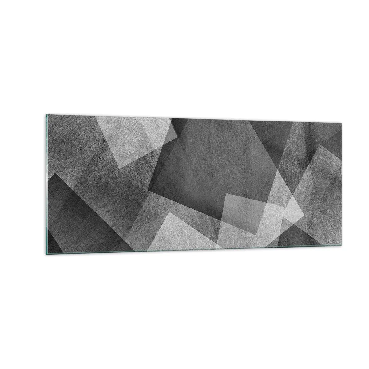 Glastavla - Bild på glas - Den eviga symbolen för hållbarhet och ordning - 100x40 cm