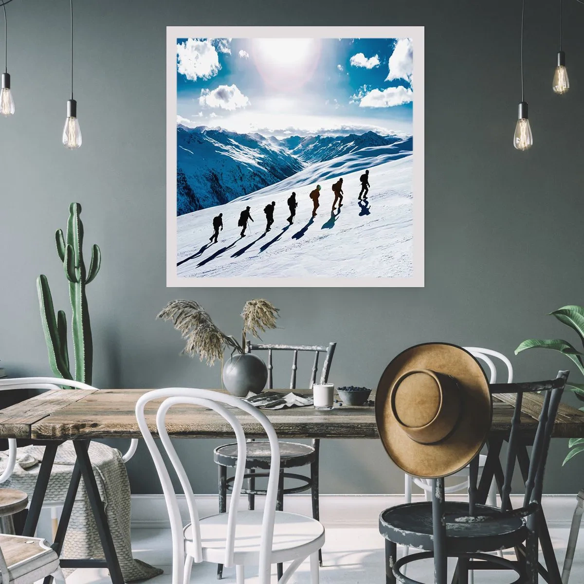 Affisch - Erövrarnas lag - 40x40 cm
