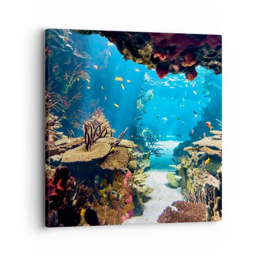 Canvastavla - Bild på duk - Du har inte ens drömt - 30x30 cm