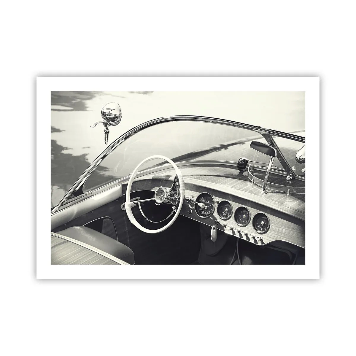 Affisch - Väder för de rika - 70x50 cm