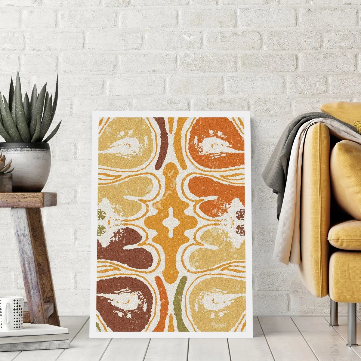 Affisch - Sentimental abstraktion - 50x70 cm