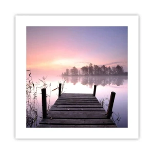 Affisch - Ur liljedimman... - 40x40 cm