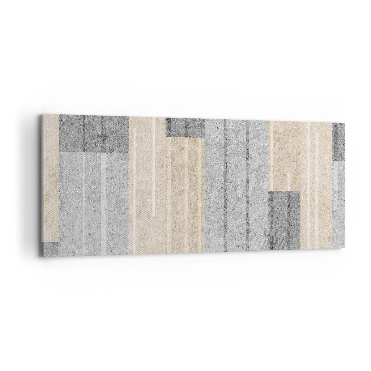 Canvastavla - Bild på duk - Komposition: allt i lod - 100x40 cm