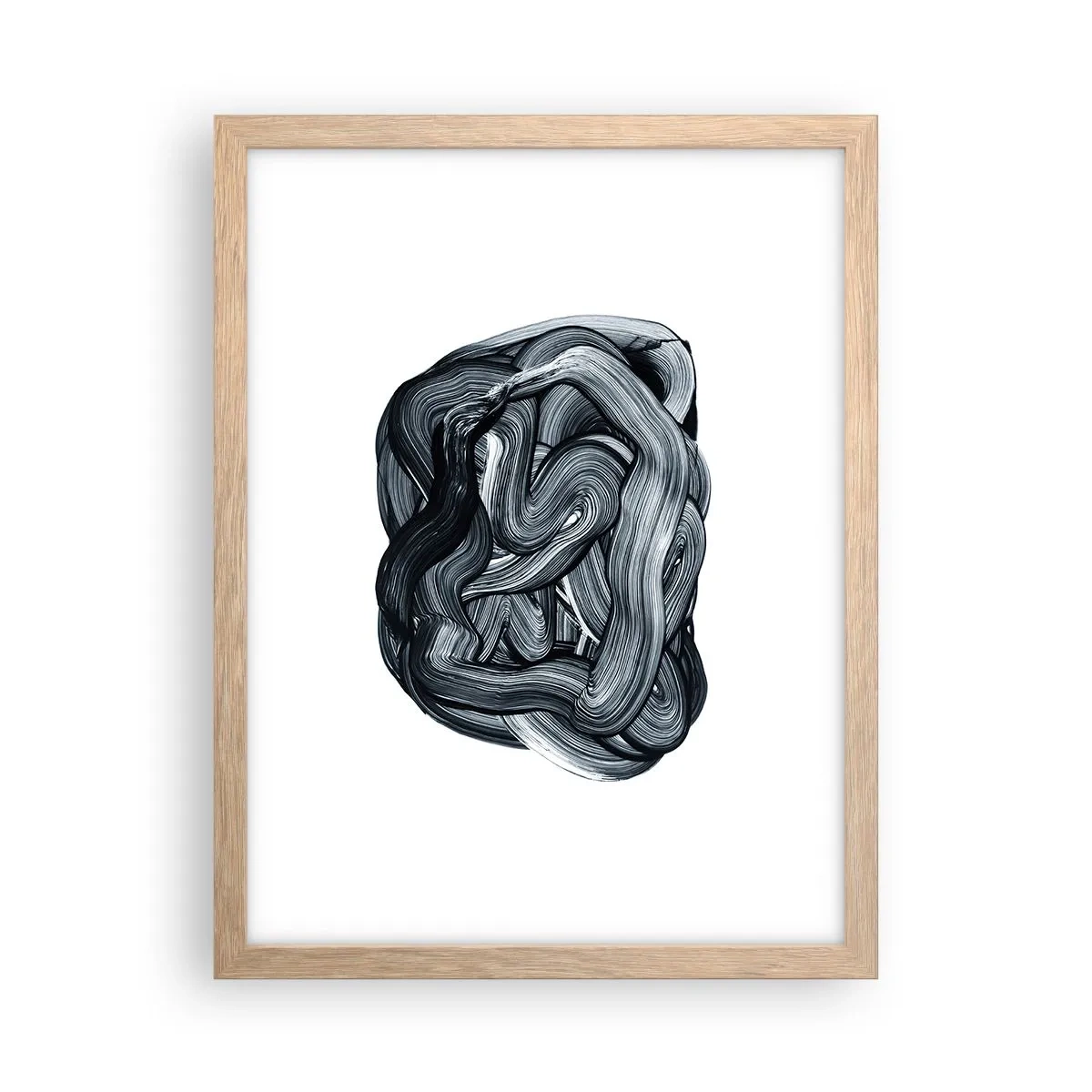 Affisch i ram av ljusek - Det är inte så enkelt - 30x40 cm