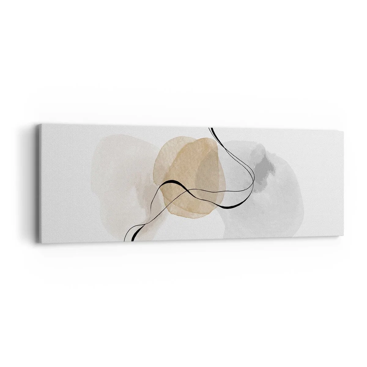 Canvastavla - Bild på duk - Luftpärlor - 90x30 cm