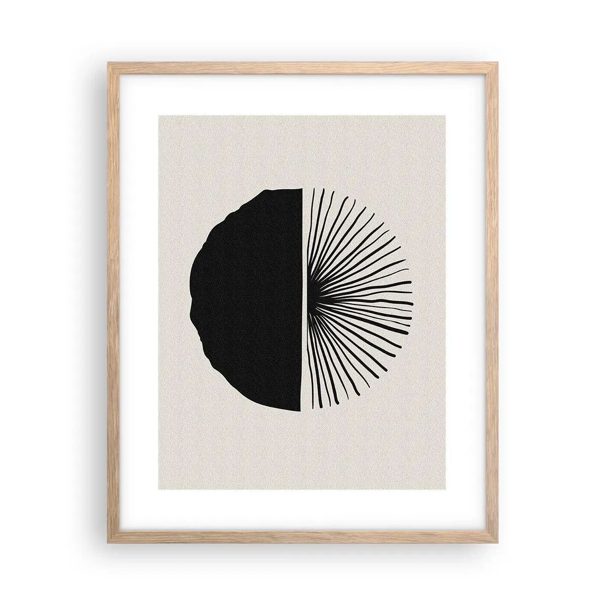 Affisch i ram av ljusek - En rad olika möjligheter - 40x50 cm