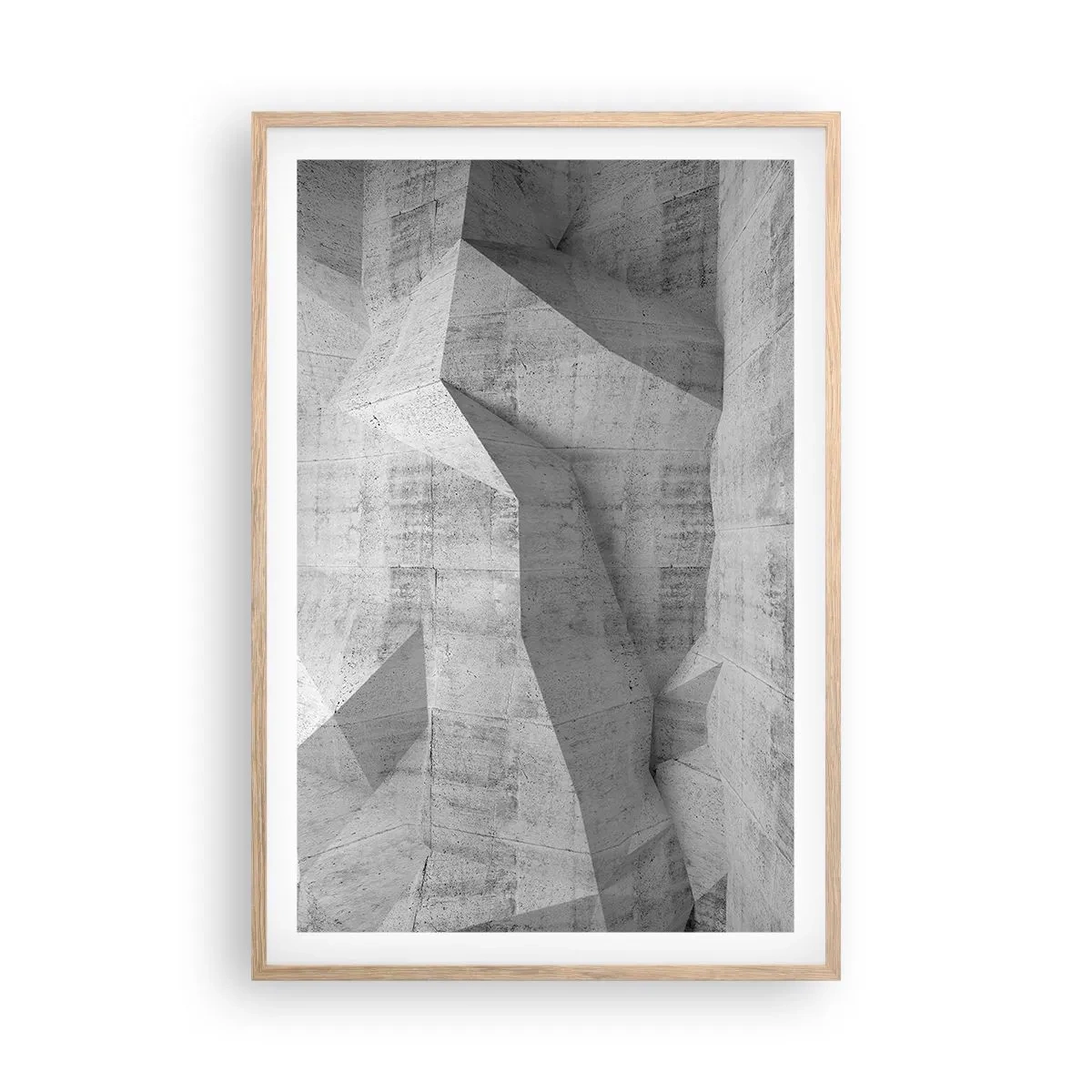 Affisch i ram av ljusek - En riktig utmaning - 61x91 cm