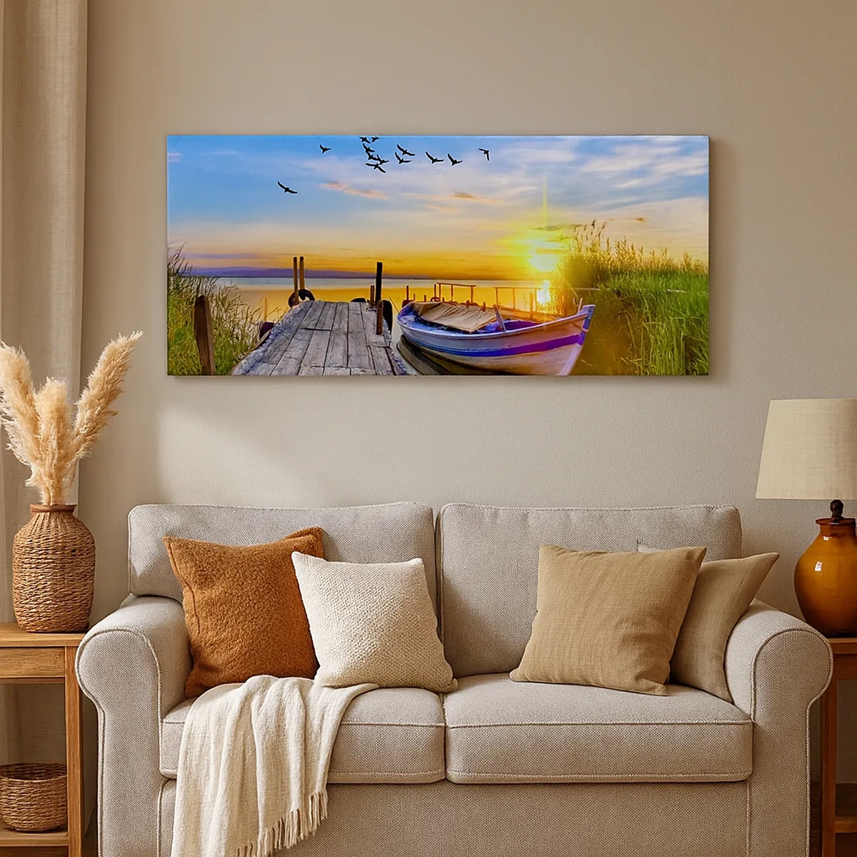 Canvastavla - Bild på duk - Adjö, vi ses imorgon - 30x30 cm