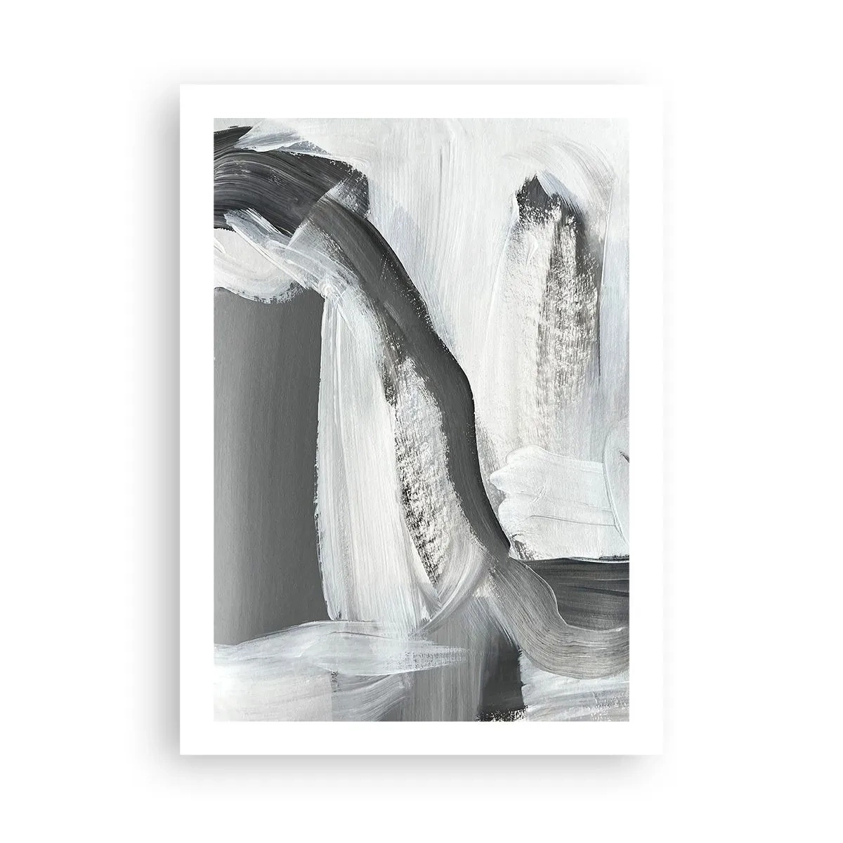 Affisch - Med bestämd rörelse - 50x70 cm