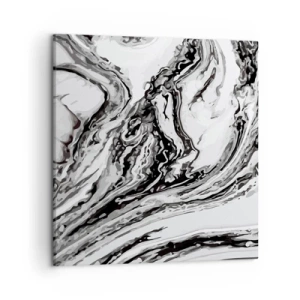 Canvastavla - Bild på duk - I början var det kaos - 50x50 cm