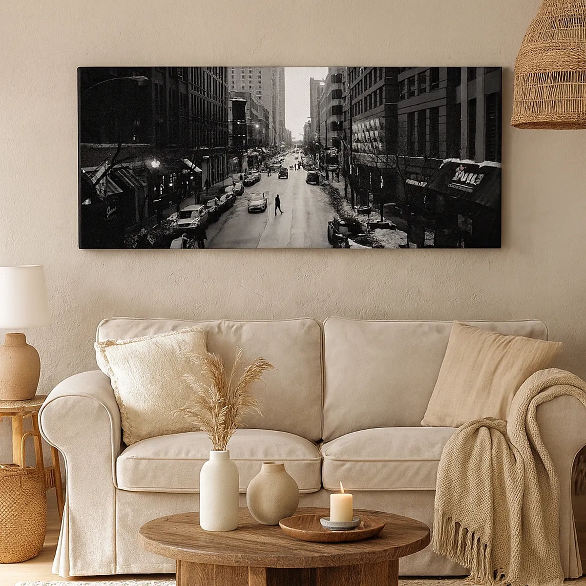 Canvastavla - Bild på duk - Nästa dag som varje dag - 30x30 cm