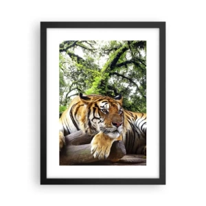 Affisch i svart ram - Med vänlig hälsning - 30x40 cm