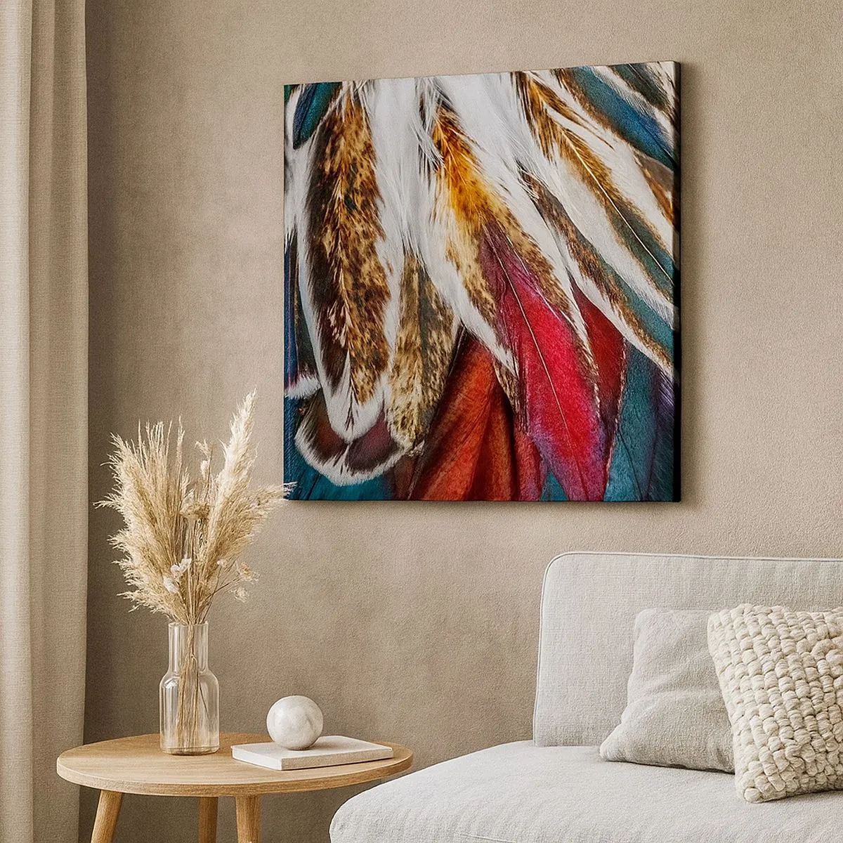 Canvastavla - Bild på duk - flyghemligheter - 30x30 cm