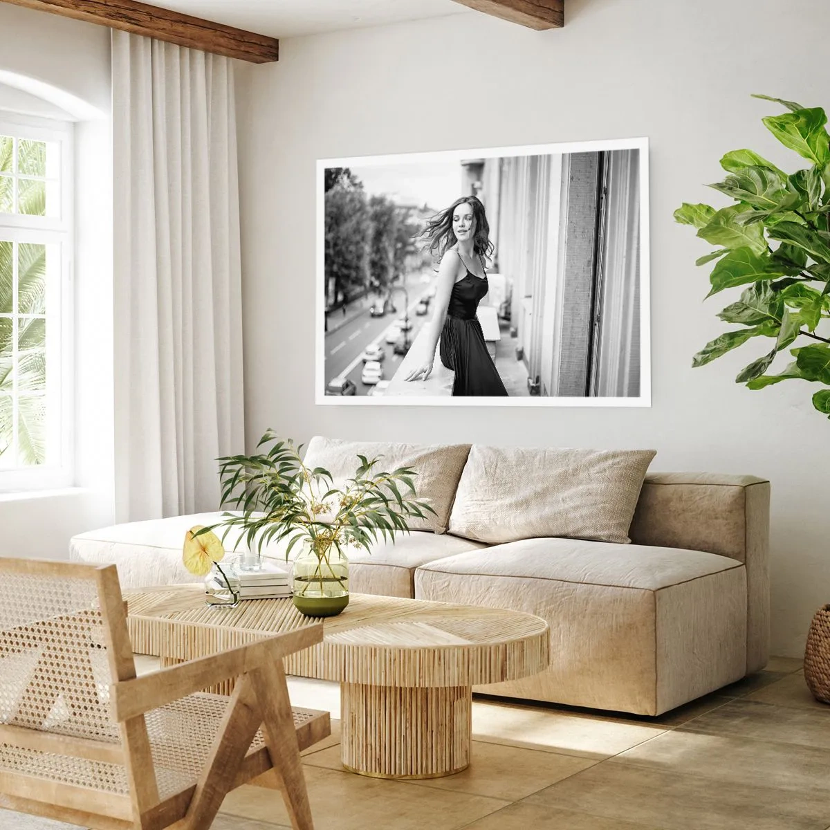 Affisch - Säkert en Parisbo - 40x30 cm