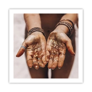 Affisch - Gåva för dig - 60x60 cm