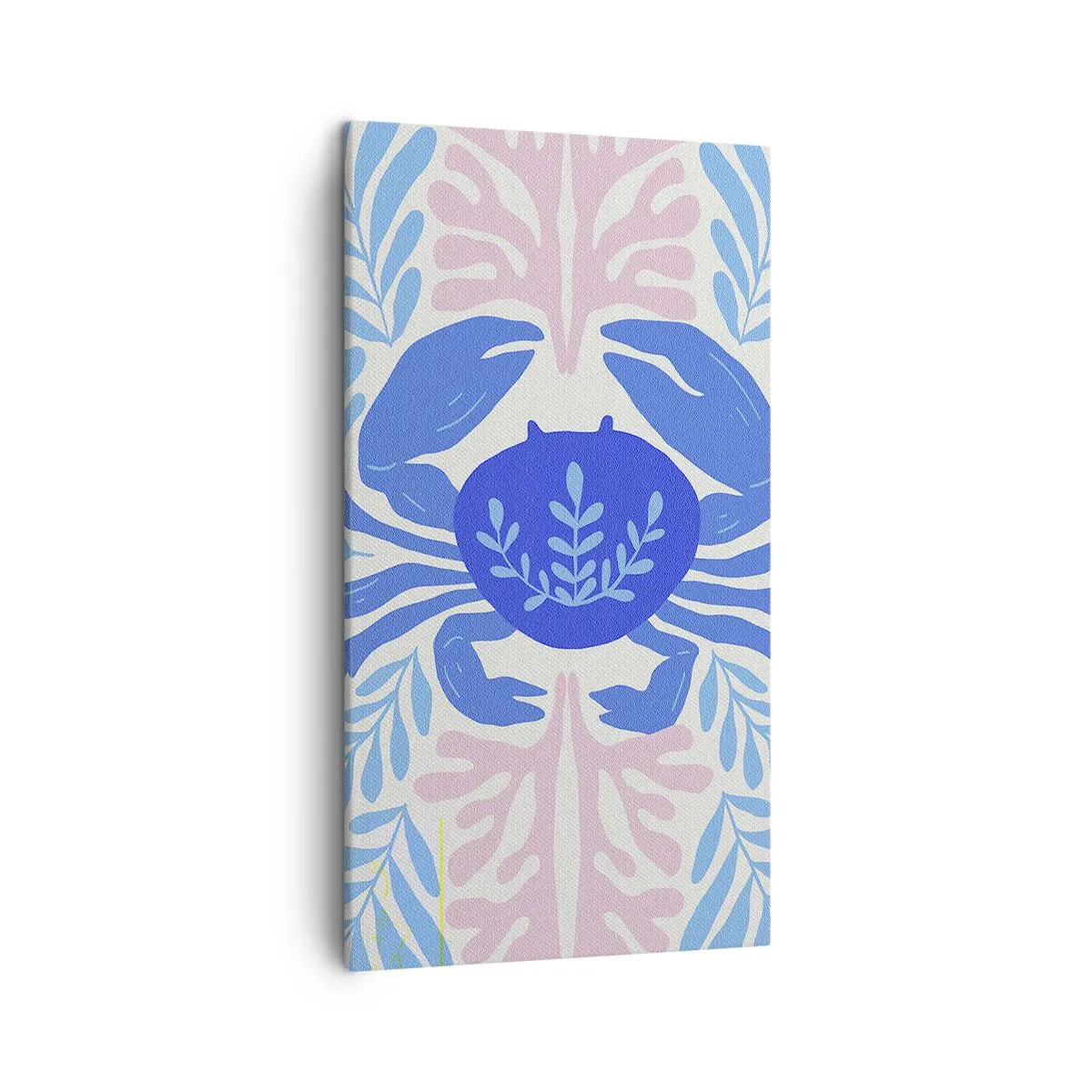 Canvastavla - Bild på duk - Som en havsblomma - 45x80 cm