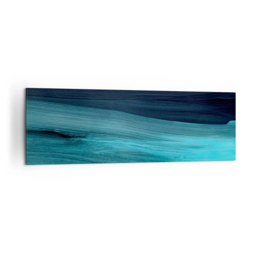 Canvastavla - Bild på duk - Flyt med strömmen - 160x50 cm