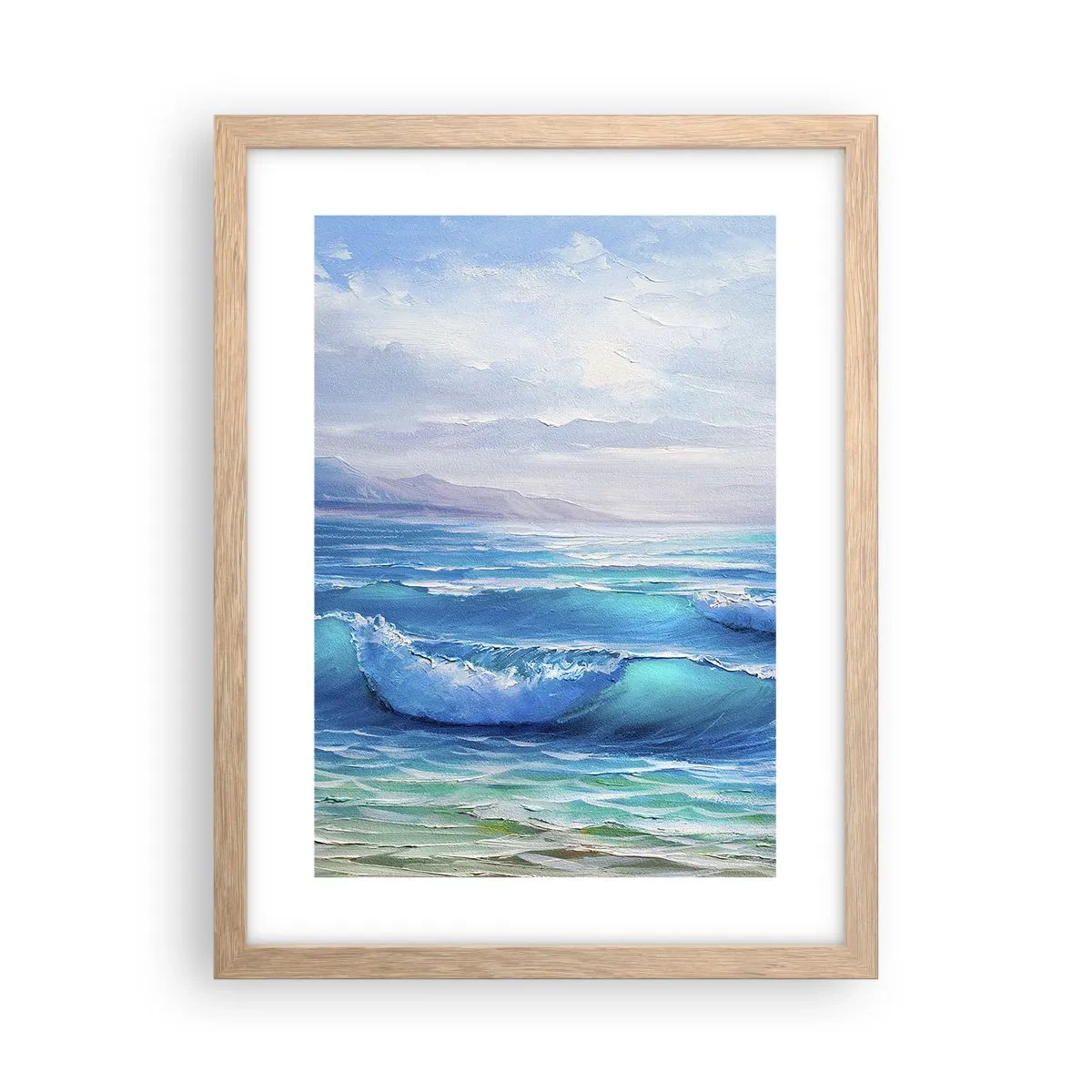 Affisch i ram av ljusek - Stillande - 30x40 cm