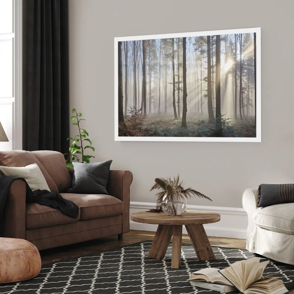 Affisch - Dimman är också vaken - 91x61 cm