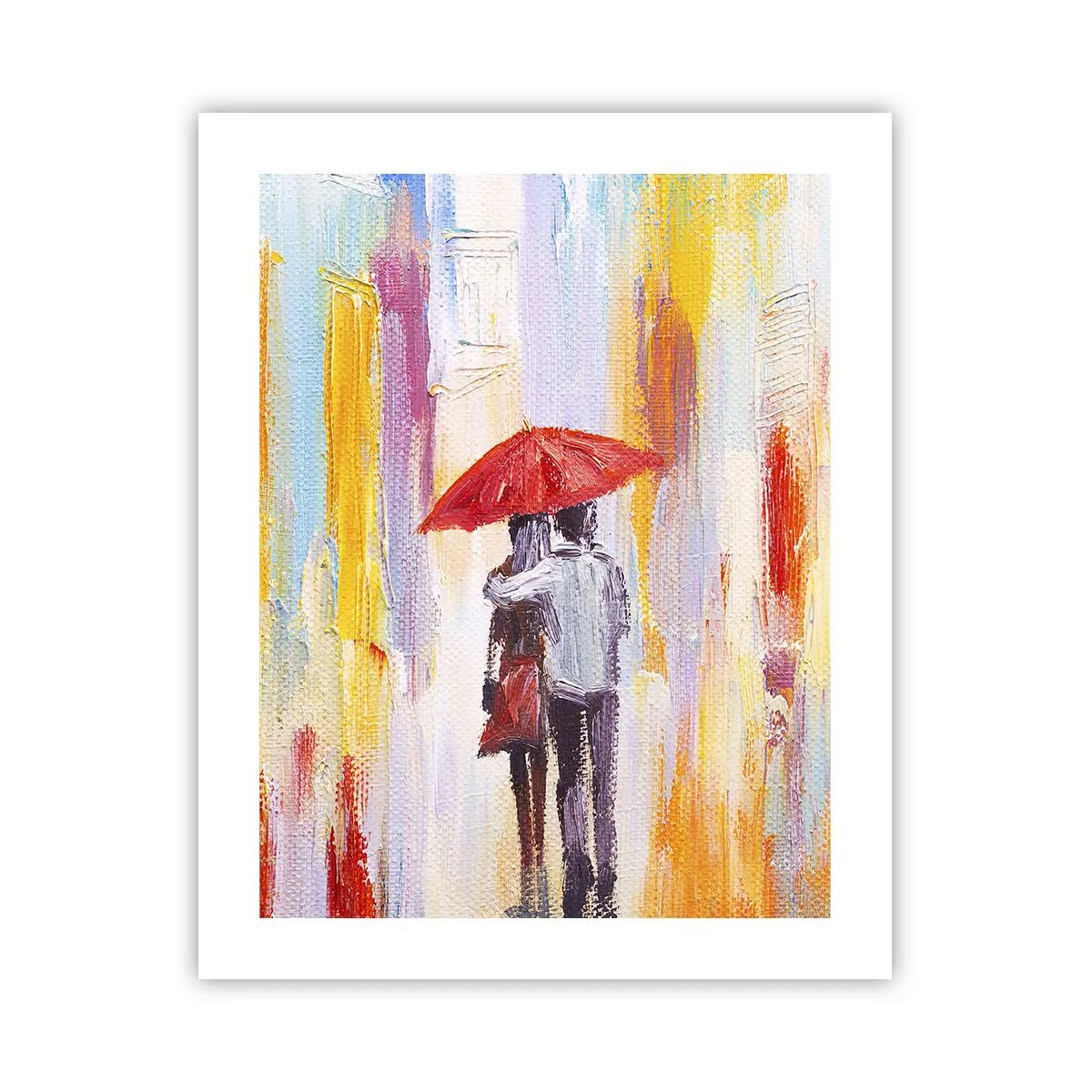 Affisch - Må det fortsätta regna - 40x50 cm