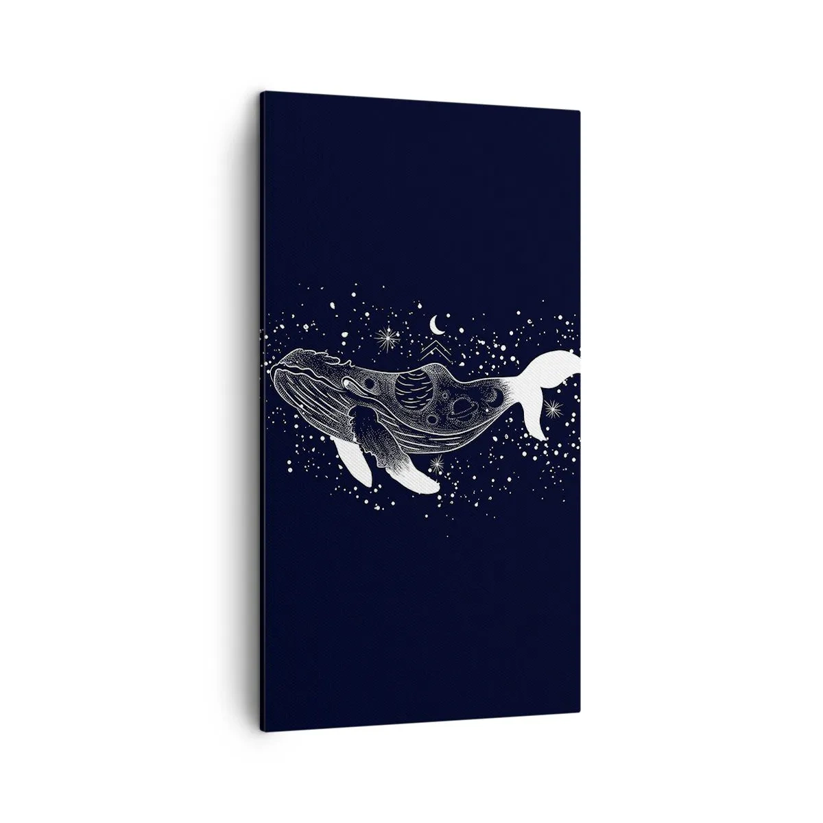 Canvastavla - Bild på duk - I universumets hav - 45x80 cm