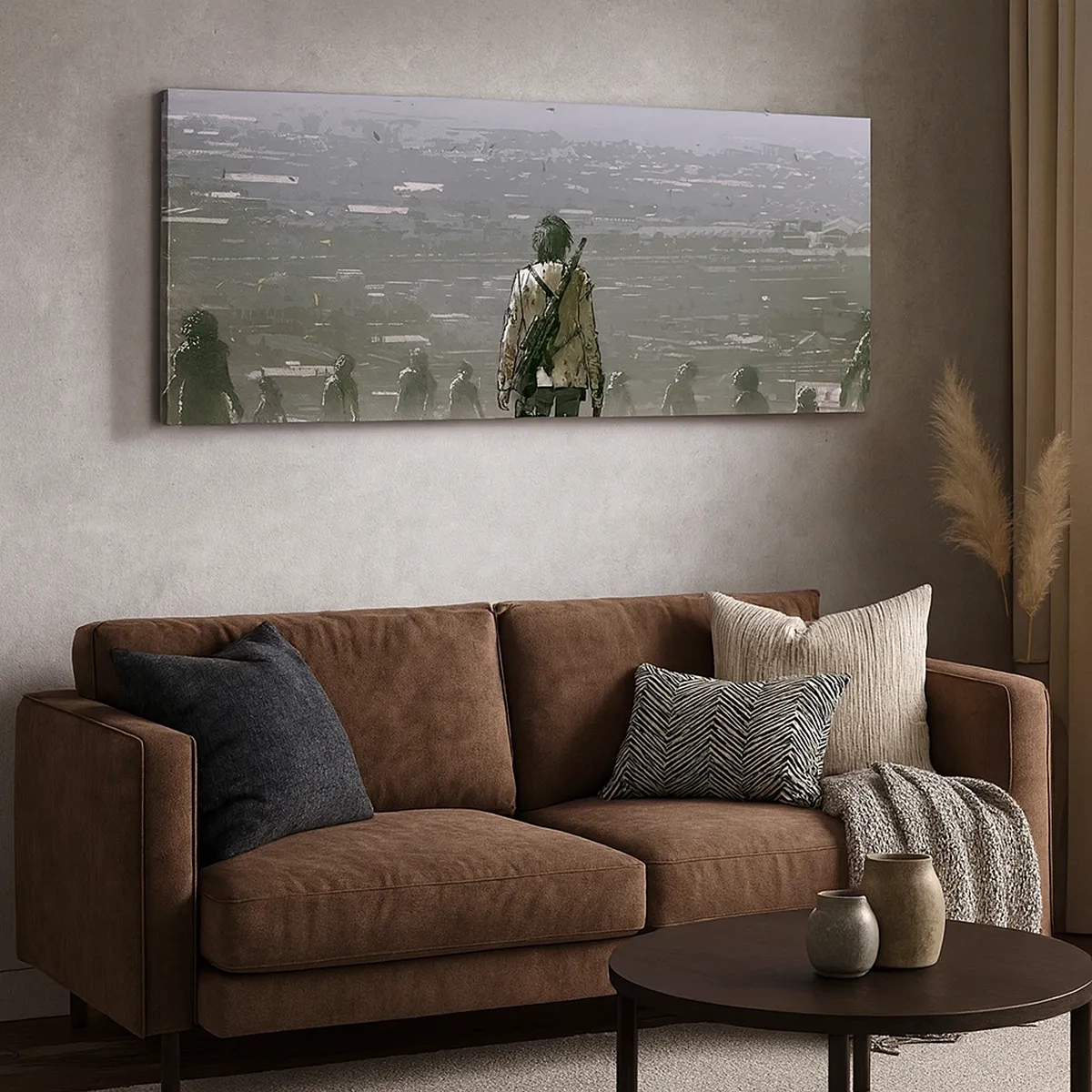 Canvastavla - Bild på duk - Den siste rättvise? - 30x30 cm