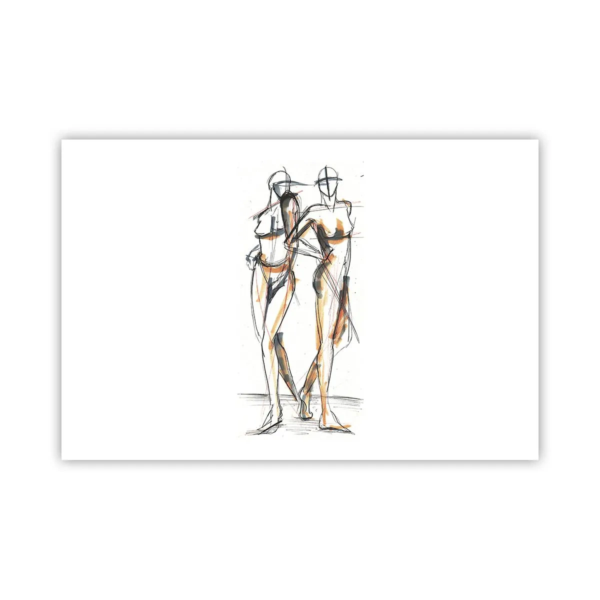 Affisch - Charmens studie - 91x61 cm