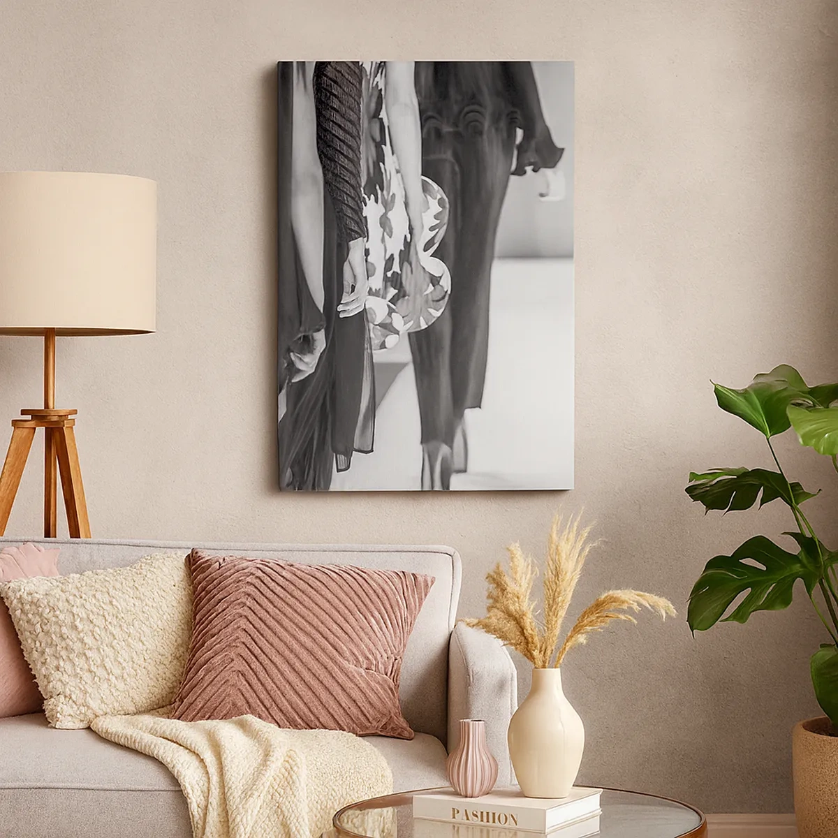 Canvastavla - Bild på duk - En elegant parad - 50x70 cm