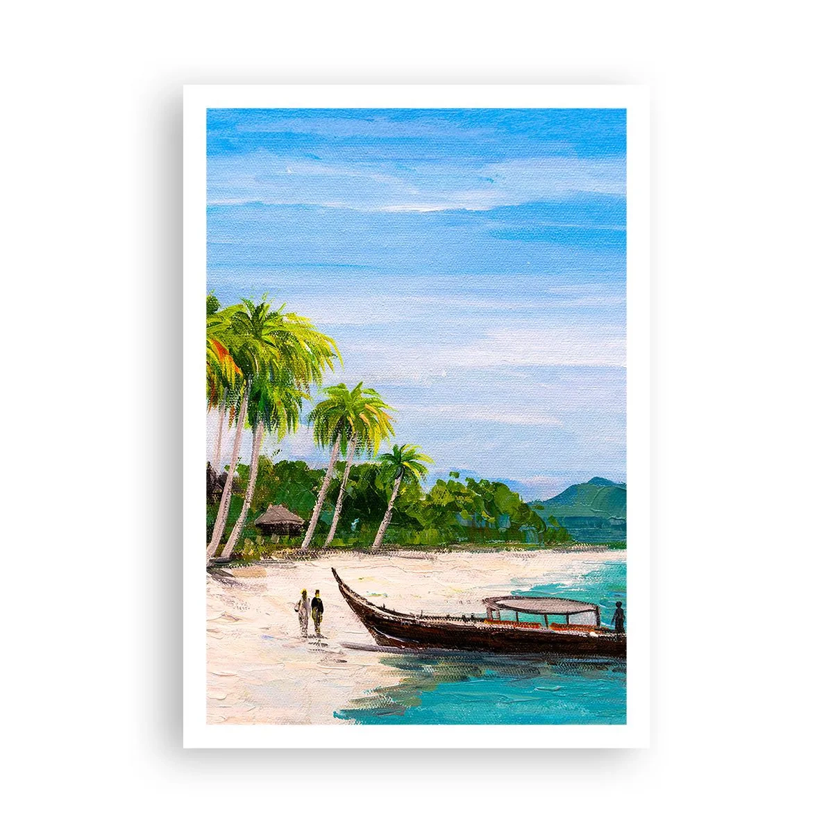 Affisch - En exotisk dröm - 70x100 cm